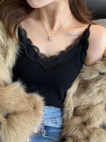 Aurewyn Lace Tank Top — Your Coquette Y2K Uniform, Reimagined