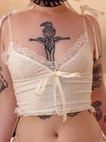 Aurewyn Knit Crop Top — The Bow-Back Dream You'll Live In All Summer