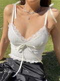 Aurewyn Knit Crop Top — The Bow-Back Dream You'll Live In All Summer